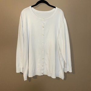 White long sleeve sweater